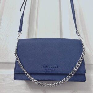 Bright blue Kate Spade crossbody bag